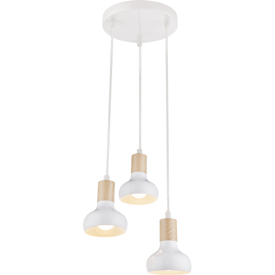 Viseća lampa M160631 3xE14 bela