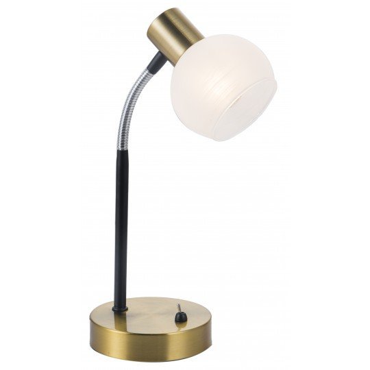 Stona lampa M131111 1xE14 crna + zlatna