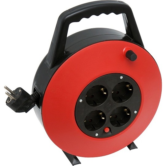 Prenosna priključnica motalica 3x1.5mm PM-MOT4-15M DZ IP20