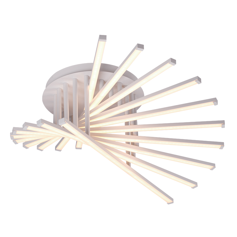 LED luster Josey 120W 3000K bela