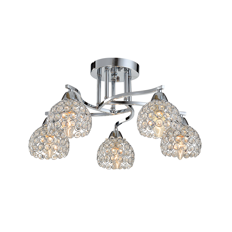 Luster Liza 5xE14 hrom