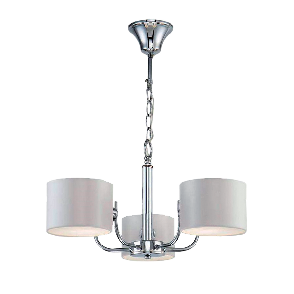 Luster Melody 3xE27 hrom-bela