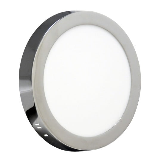 LED panel nadgradni M18NO-CH 18W 6500K hrom