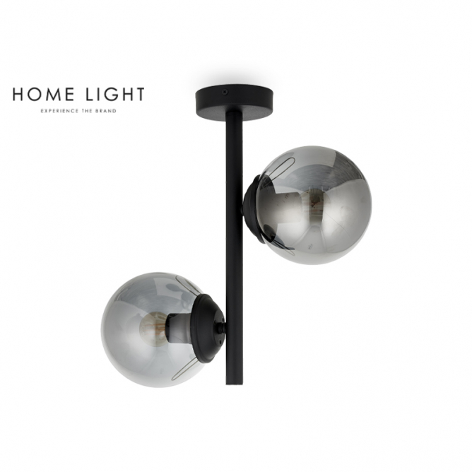 NOVAK 23072 VISILICA 2xE27 CRNA